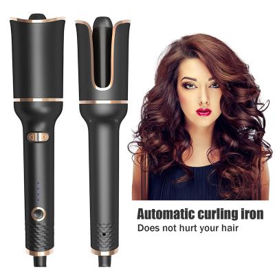 China Luxruy Automatic Rotating Ceramic Hair Curler Automatic Curling Iron Styling Tool Hair Iron Magic Wand Air Curling Rotation and Curl Curler Hair Hesitate for sale