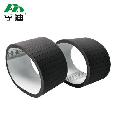 China Good Exhaust Effect And Good Resilience High Quality Strong Soft Tear Resistance Sponge Transmission Conveyor Belt For Vegetable Industry / Heat Shrink Machine for sale