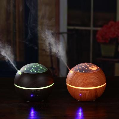 China Atmosphere Lights Aroma Diffuser Lamp 7colors Portable Ultrasonic Electric Essential Oil Diffuser Ultrasonic Oil Diffuser for sale