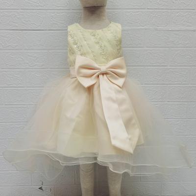 China Wholesale Washable In The Running Lush Skirt Princess Dress With Flowers Dance Costume Birthday Gift Bridesmaid Dress for sale