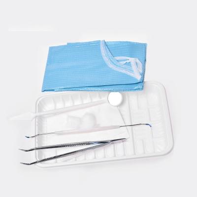 China Disposable And Sterilize Sterile Disposable Dental Examination Kit for sale