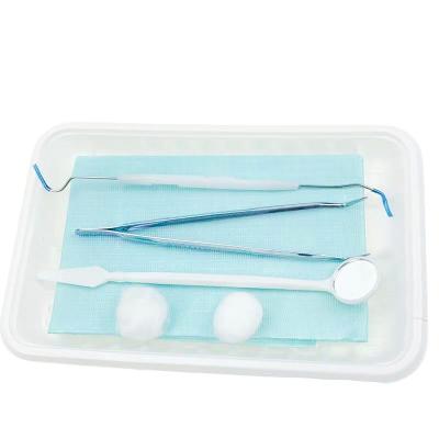 China Disposable and Sterilize Dental Care Disposable Products Teeth Examination Kits for sale