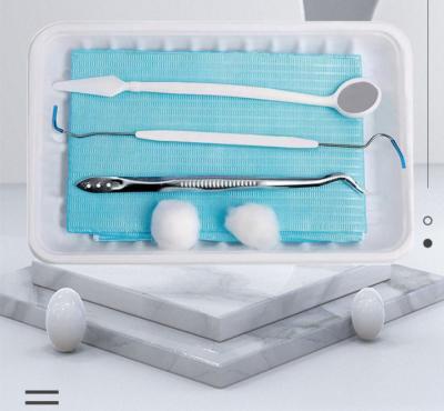 China Disposable and Sterilize Dental Disposable Examination Kit Set Equipment Plastic Oral Accessories Therapy Dentistry Materials Instruments for sale