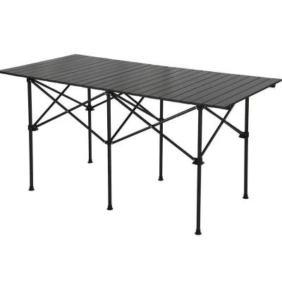 China Aluminum Alloy Outdoor Light Easy Carry Portable Single Folding Table for sale