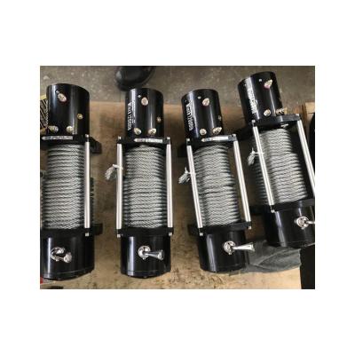 China ATV/UTV most popular 4WD winch 12000 lbs 12v winch factory price 5t waterproof electric frosted winch for sale