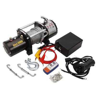 China Factory Supply ATV/UTV Winch 12v Auto Electric Winch 4x4 Electric Car Electric Recovery 10000lbs Winches For Automotive for sale