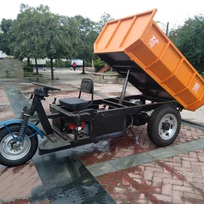 China 2 ton small electric dumper tricycles electric dumper 2 ton for sale