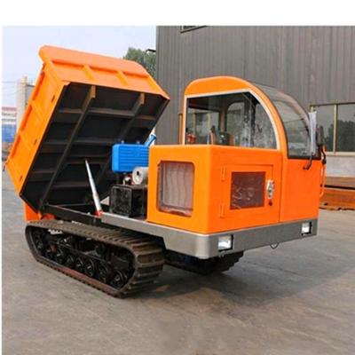 China 6 Ton Track Dumper Crawler Dumper Mini 6000 Kg Garden Dumper for sale