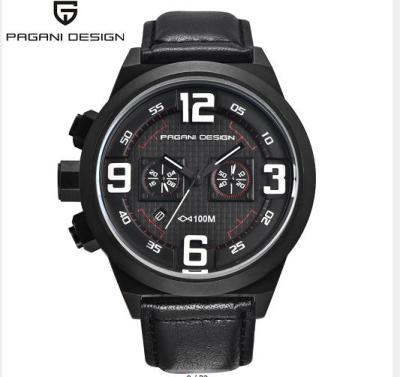 China Automatic Date PAGANI DESIGN 2652 Men Quartz Watch Waterproof Casual Watches Reloj for sale