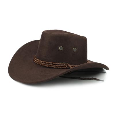 China Barred Custom Design Your Own Felt Cowboy Shockproof Helmet for sale