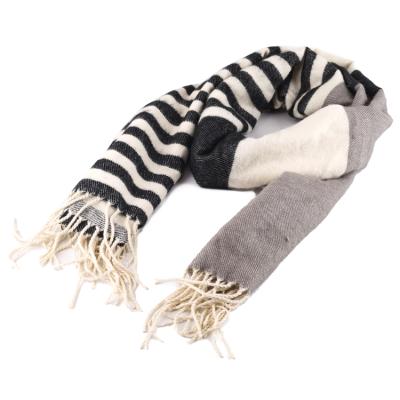 China Lady winter tassel cashmere pashmina shawl acrylic wholesale scarf for sale