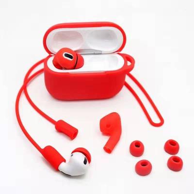 China High Protective Personalized DIY Four Piece One Set Silicone Case For Airpods Pro Case for sale