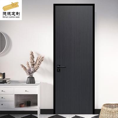 China 2022 Factory Price Customized Solid Wood Manual Interior Hot Selling Decoration 2022 Hot Selling Panel Door Frame Aluminum Door for sale