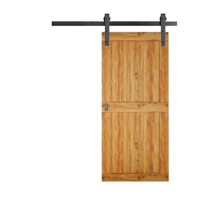 China Waterproof European Sliding Stainless Steel Barn Door Hardware Kit For Wooden Doors for sale