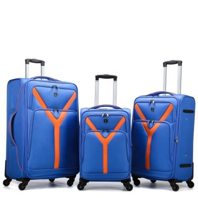 China Long Distance Travel China Professional Luggage Factory Wholesale Customize 3pcs Set Travel Luggage Suitcase for sale