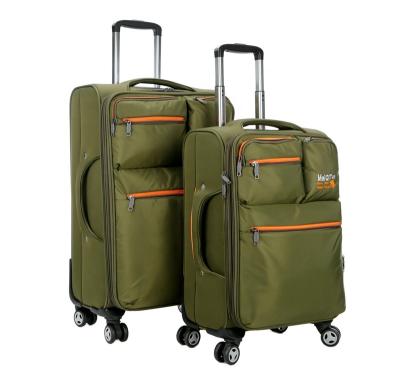 China OEM Large Capacity Business Fashionable Classic Luggage Set Nylon Men Trolley Bag Luggage for sale