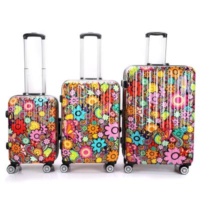 China Wholesale Fashionable High Quality Waterproof Aluminum Trolley Luggage Sets Aluminum Frame Travel Luggage Bags for sale