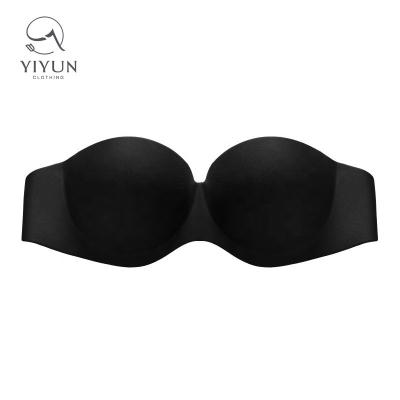 China Eco-Friendly Women Magic Push Up Bra Women's Underwear Cup Back Band Strapless Dress Wedding Invisible Backless Bras for sale