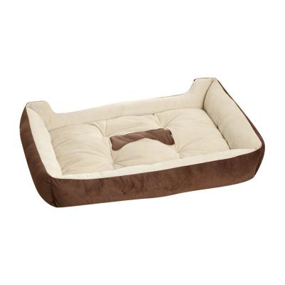 China Factory Direct Sales Breathable Warm Comfortable Luxury Dog Pet Sofa Cotton Dog Bed for sale