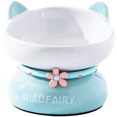 China Viable Wholesale Custom Pet Bowl Manufacturer Non-Slip Ceramic Pottery Dog Bowl Pet Bowl for sale