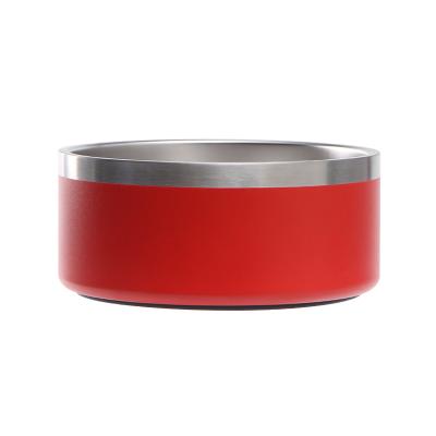 China Stainless Steel Dog Bowl Multicolor Pet Dog Bowl Driver Sublimation Viable Portable Slow Bowl Non-slip Bowl for sale