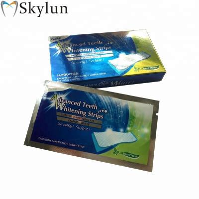 China Best Selling Home Use OEM Private Label Tooth Strip Teeth Whitening Strips for sale