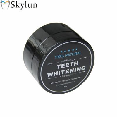 China Logo Mint Activated Charcoal Teeth Private Personal Whitening Powder Teeth Whitener Natural for sale