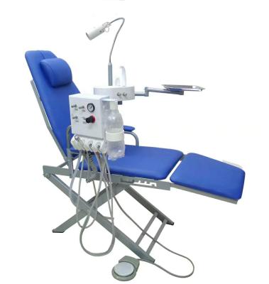 China Dental Sector Folding Dental Chair Teeth Whitening Portable Chair for sale