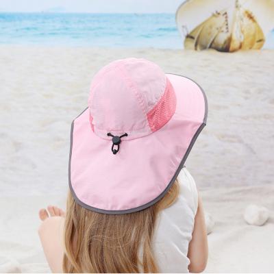 China AGRADECIDO Sun Baby Sun Hats Toddler Boys Girl Adjustable Bucket Hat UPF 50+ Adjustable UV Protection Hats for sale