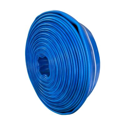 China Large Diameter Polyurethane Layflat Abrasion Resistant Hose For Mine Rescue for sale