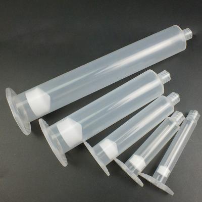 China Building Material Shops 30cc Disposable Plastic US New Style Syringe Transparent Dispenser Industrial Dispensing Barrel for sale