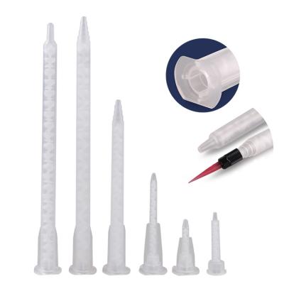 China Ma 4.0-17-S Two Component 1:1 Disposable Static Mixing Nozzle Bayonet Base  Mixing Tool For Glue MA 4.0-17-S for sale