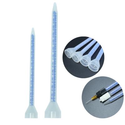 China ME 06-32 Epoxy Resin Mixing Tool Threaded Tip Nozzle Disposable Static Mixer Plastic Mixing Tube ME 06-32 for sale