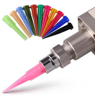 China Hotels Disposable Plastic Needle TT 10G--18G Dispensing Tip Dispensing Needle For Glue Dispensing for sale