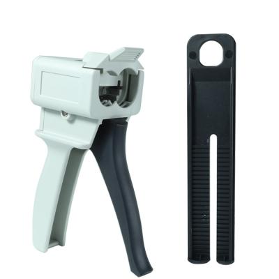 China Hotels Portable 50ml 2:1 Manual AB Glue Gun Epoxy Resin Dispenser Two Adhesive Dual Glue Gun for sale