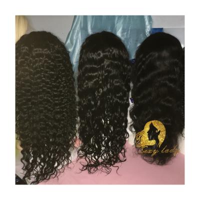 China Brazilian Virgin Human Hair Wig Wholesale Body Wave Swiss Lace Front Wig for sale