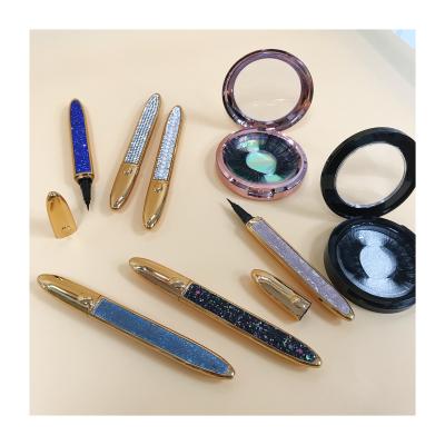 China Daily Life Eyeliner Wick Glue Waterproof Smooth Sticky Liquid Eyelashes Stick Pen Eyeliner Pen for sale