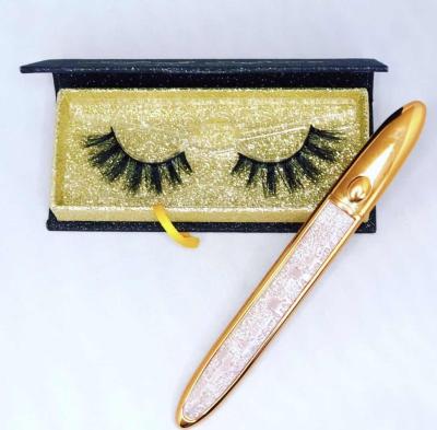 China Wholesale Professional Eyelash Extension Witness Diamond Eye Liner Glue Pen Rhinestone Wick Pen Eyeliner Wick Glue Quickly Deliver for sale