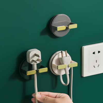 China Punch-free Socket Wall Mount Charging Multifunctional Adhesive Mount for sale