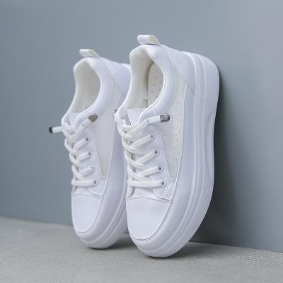 China 8802 Fashion High Quality Custom Made Female Sports Women Brand White Sneakers Cushioning for sale