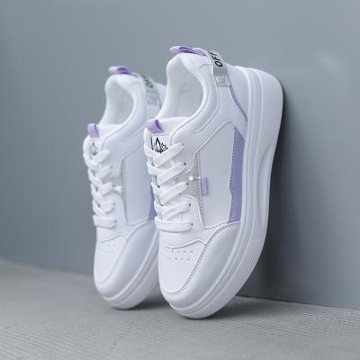 China Damping 8810 Fashion Luxury Designer White Platform Women Ladies Sneakers Shoes for sale