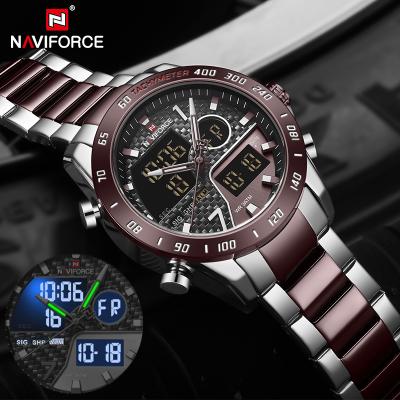 China Alarm promotion NAVIFORCE 9171 men's digital watch LED sport quartz military wristwatch watches relogio waterproof masculino for sale