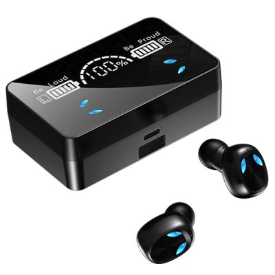 China Perfect Sound TWS X3 In Ear Earbuds Wireless Headphones Bluetooth LED Display Compatible Wireless Headphones With Power Bank Sports Headset for sale