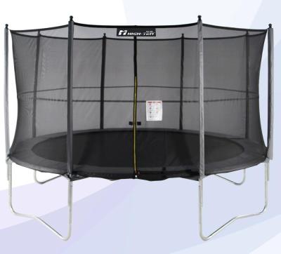 China With protective spring net type 14ft big skysurf round trampoline with external net for sale