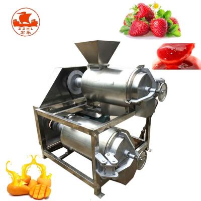 China Wide Application Mango Tomato Fruit Pulper Machine Tomato Mango Industrial Fruit Pulping Machine for sale