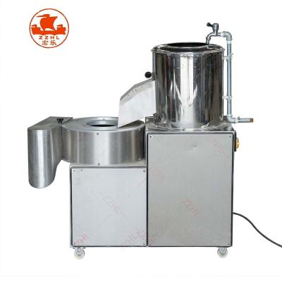 China Vegetable Potato Peeling Washing Cutting Drying Machine Cassava Washing And Peeling Machine for sale