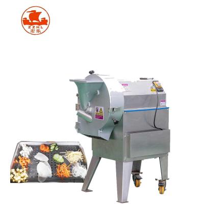 China Thick and Thin Adjustable Aloe Vera Dicing Machine Commercial Vegetable Fruit Vegetable Cube Cutters Shreds Slices Machine for sale