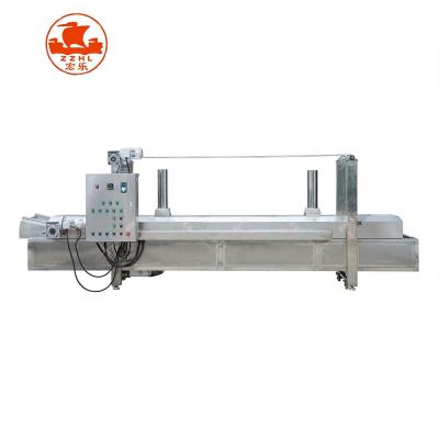 China Industrial Deep Fryer Automatic Fish Frying Equipment Fried Onion Conveyor Frying Machine for sale