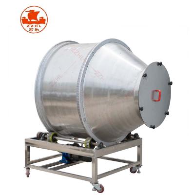 China Powder Drum Type Seasoning Seasoning Machine For Snack Food for sale