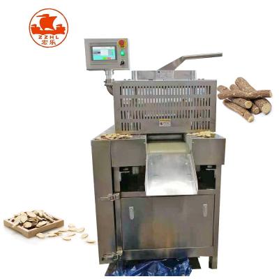 China Factory PLC Numerical Control Herb Medicine Cutting Machine Licorice Herbal Root Cutter for sale